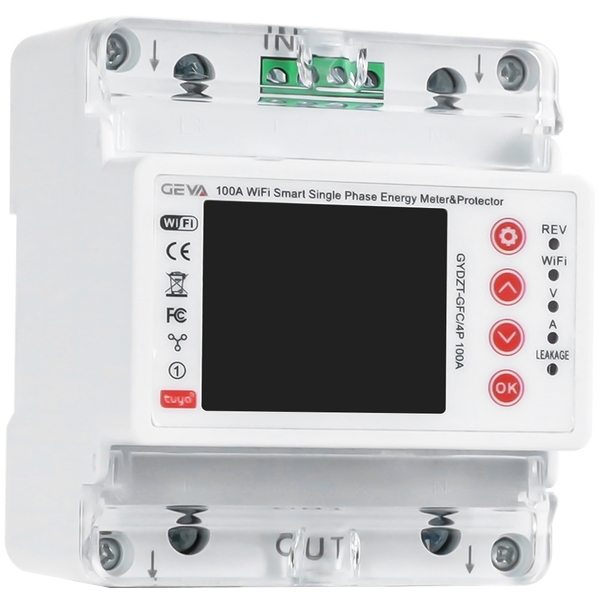 GYDZT-GFC型WIFI智能单相导轨式数显表